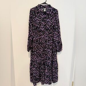 Floral Collared Dress